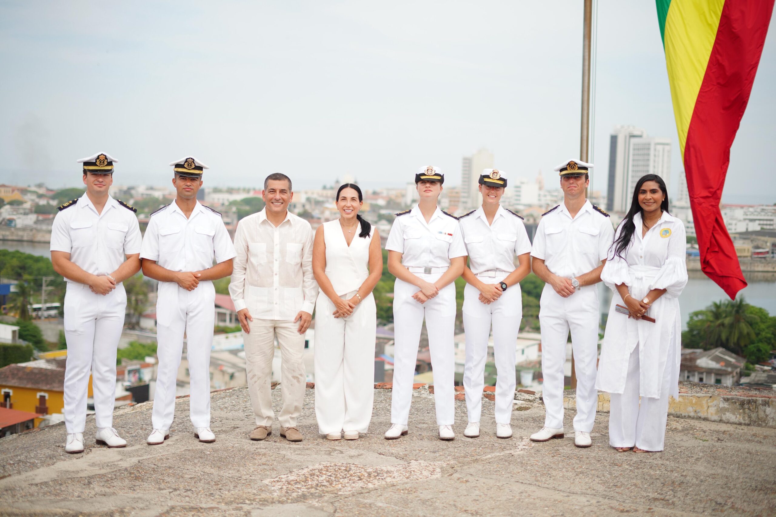 Autoridades civiles y militares rindieron homenaje a Blas de Lezo en presencia de la Princesa Leonor.
