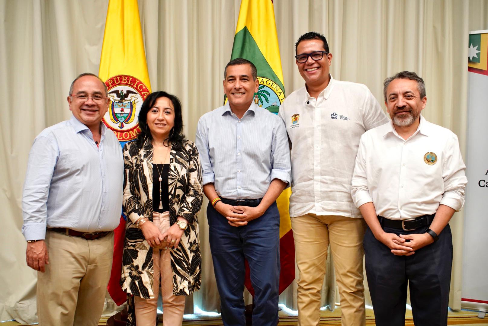 Gobierno y Alcaldía de Cartagena anuncian nuevas inversiones en salud tras retorno de la ESE.