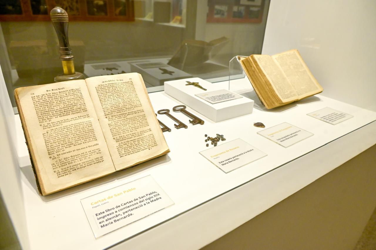 Sala de memoria de la Obra Pía conserva el legado espiritual de Santa María Bernarda.