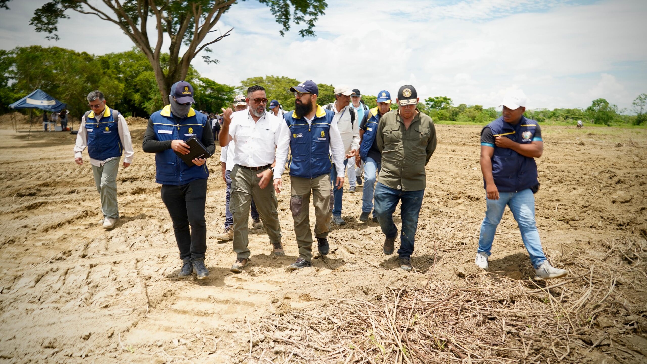 UNGRD enviará comisión técnica a La Mojana para verificar avances y resolver conflicto predial en zona de intervención.