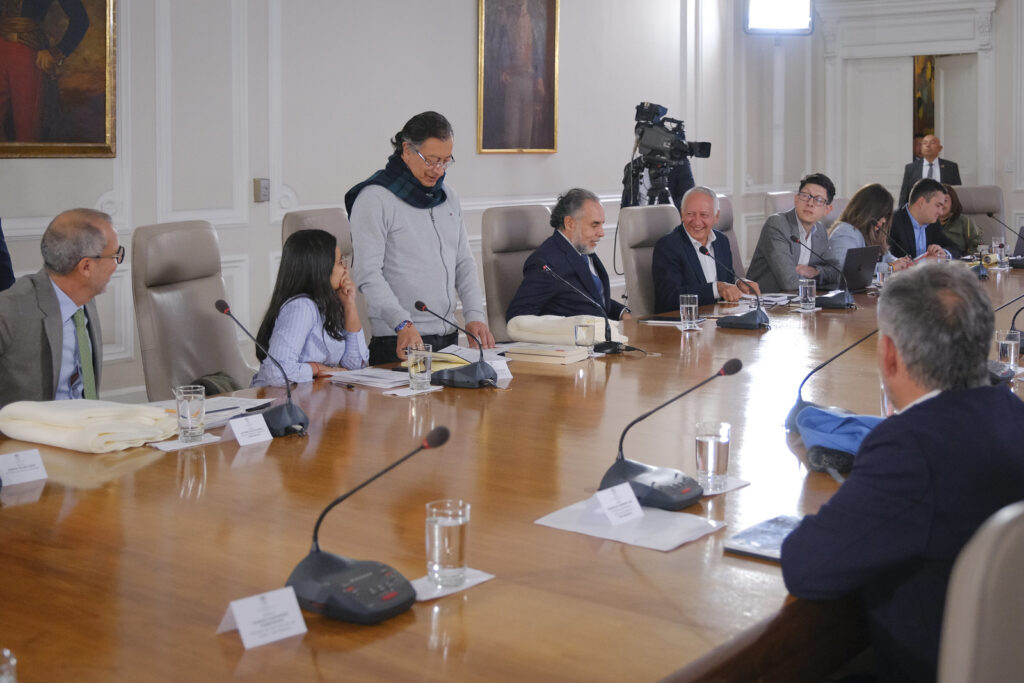 Acto público de Petro en Antioquia por reforma laboral