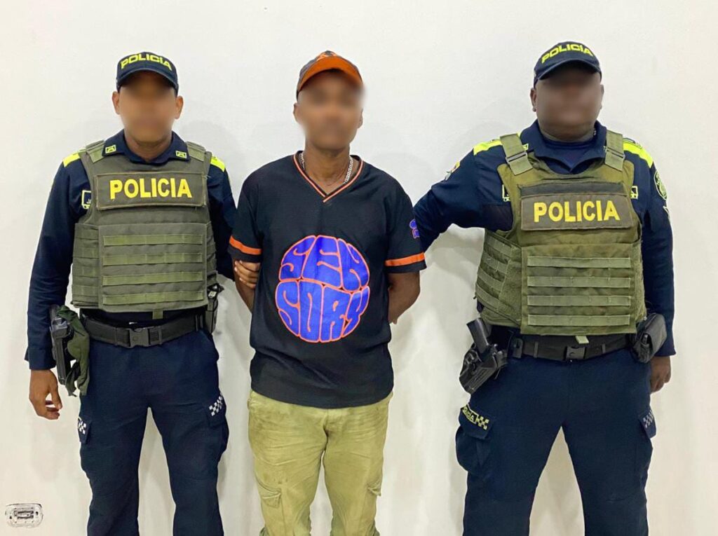 Alias El Termo fue capturado por la Policía en Turbaco