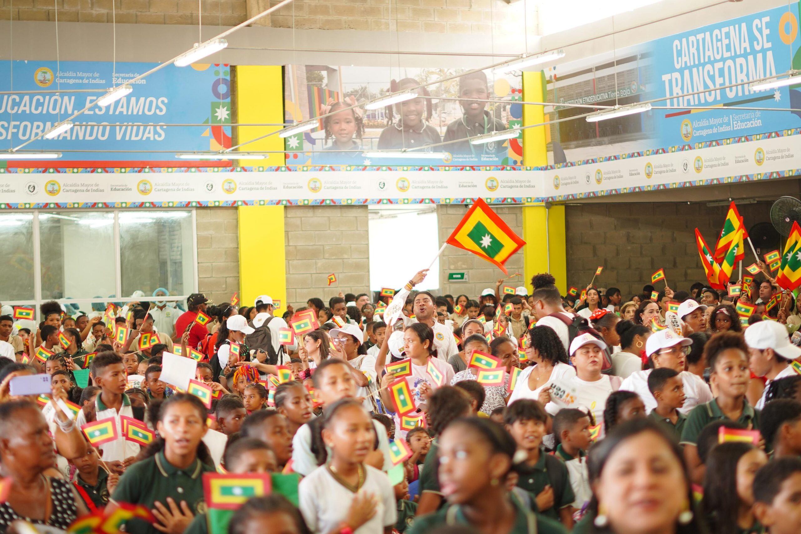 Tierra Baja Institución Etnoeducativa inauguración 2025