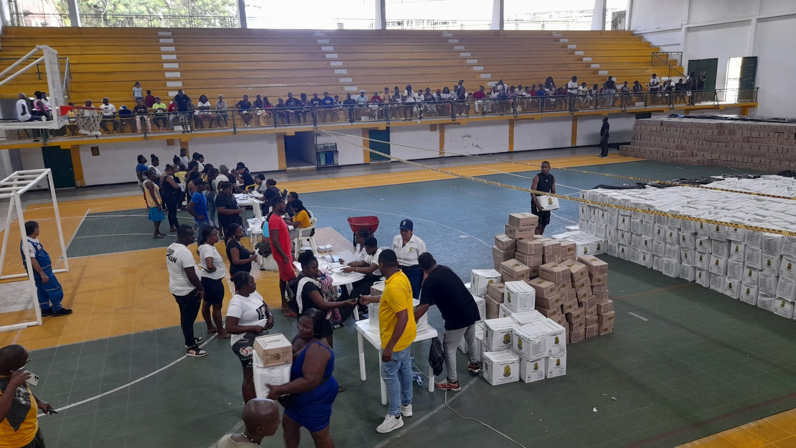 Evacuación y rescate desde el primer buque de emergencias en Colombia