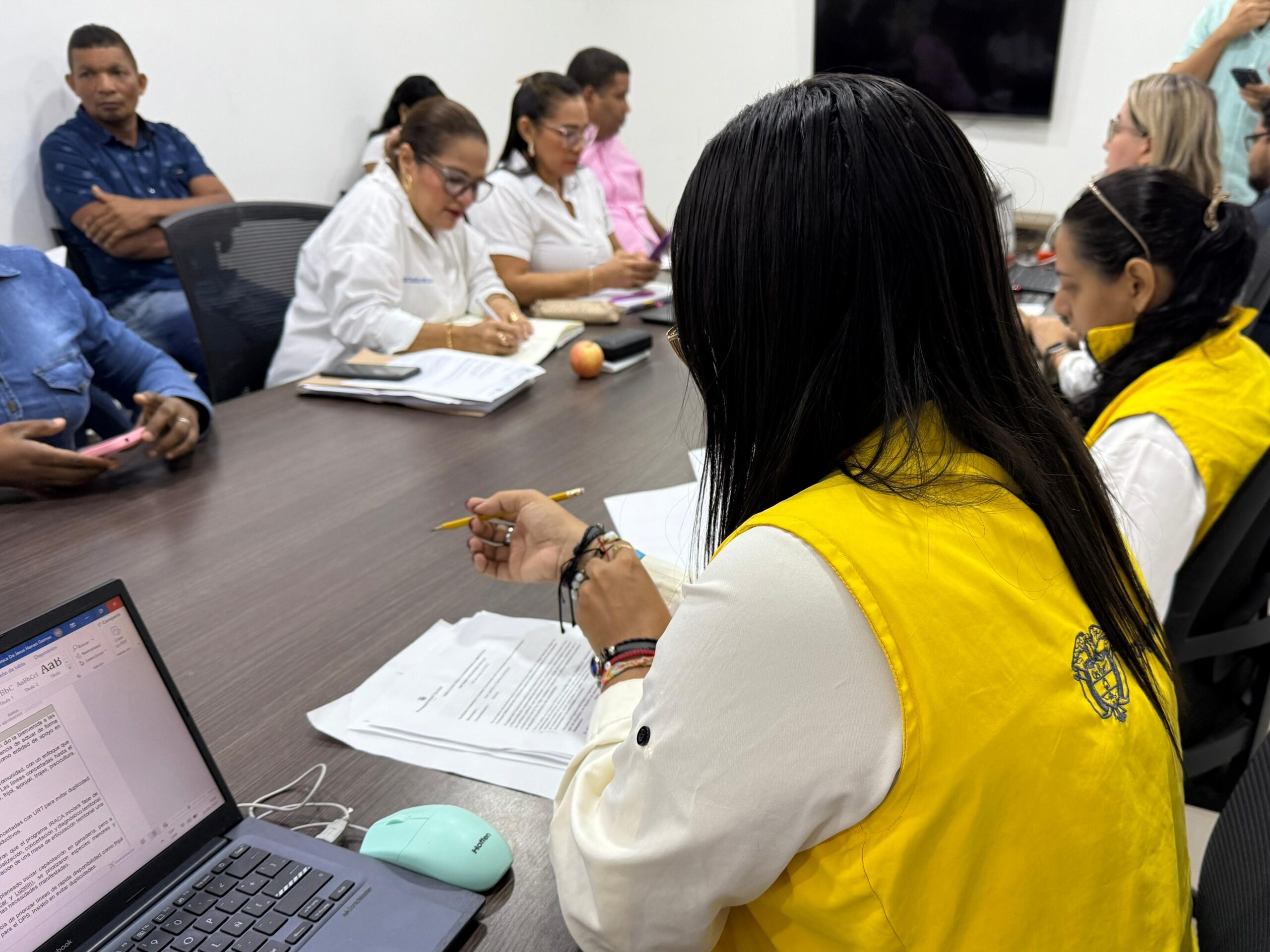Gerente regional de Prosperidad Social durante intervención pública