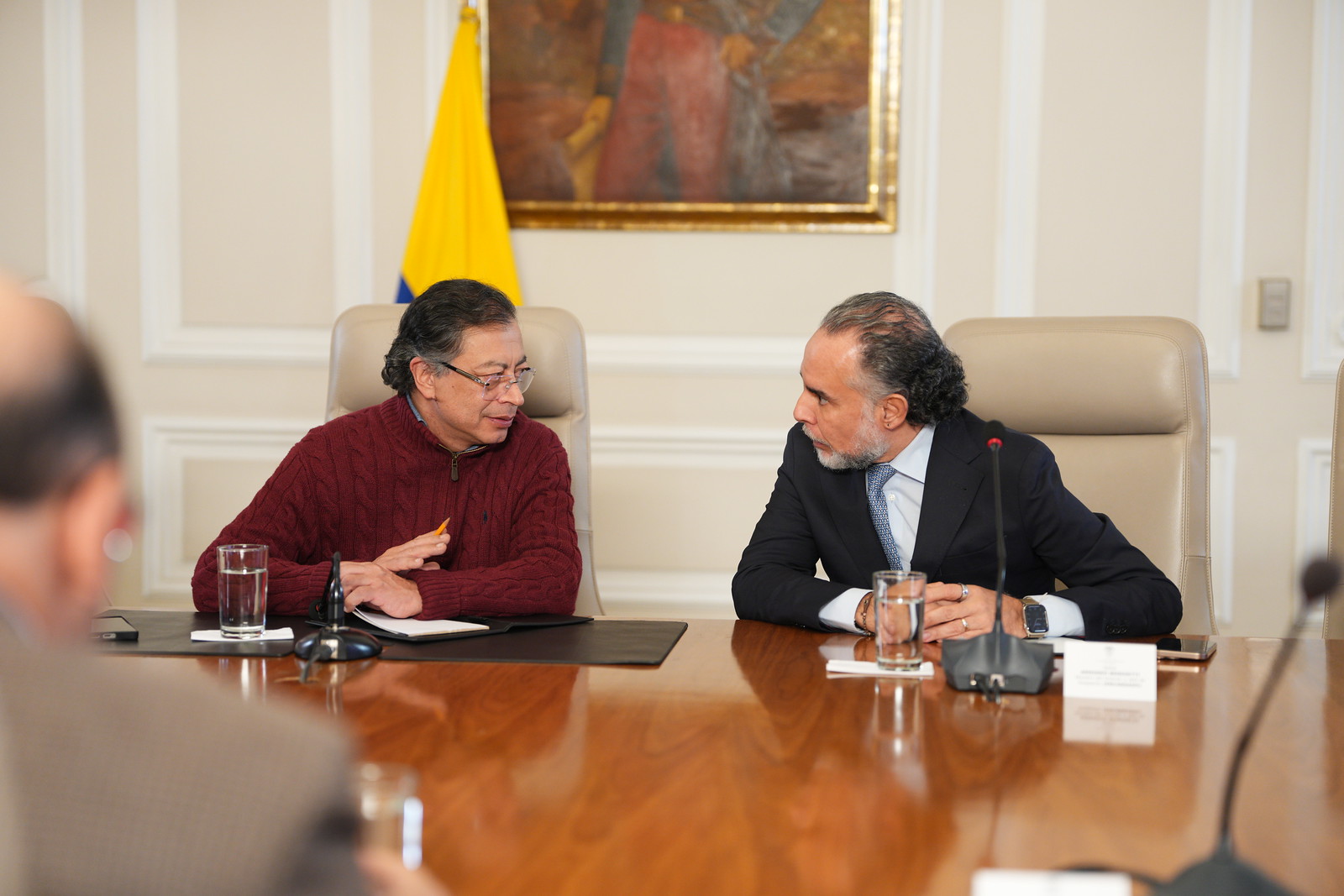 Petro instruye a Benedetti gestionar conciliación por reforma laboral.// Foto: cortesía- Presidencia- Juan Cano
