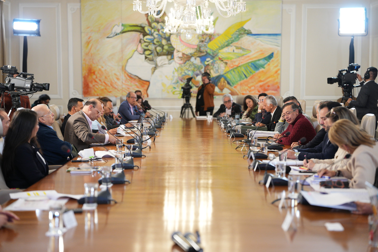 Presidente Petro en Consejo de Ministros anuncia medidas laborales