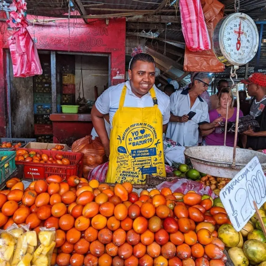 Trabajadores informales de Cartagena en plataforma Mi Mercado Popular
