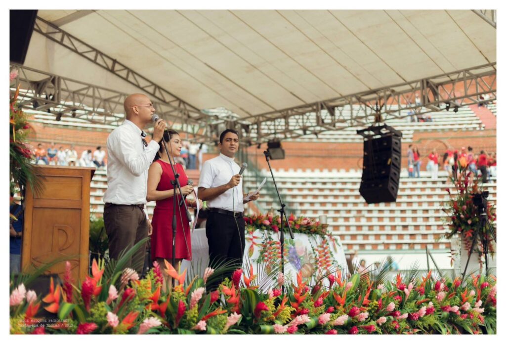 Comunidades católicas participan en la Fiesta Arquidiocesana en Cartagena