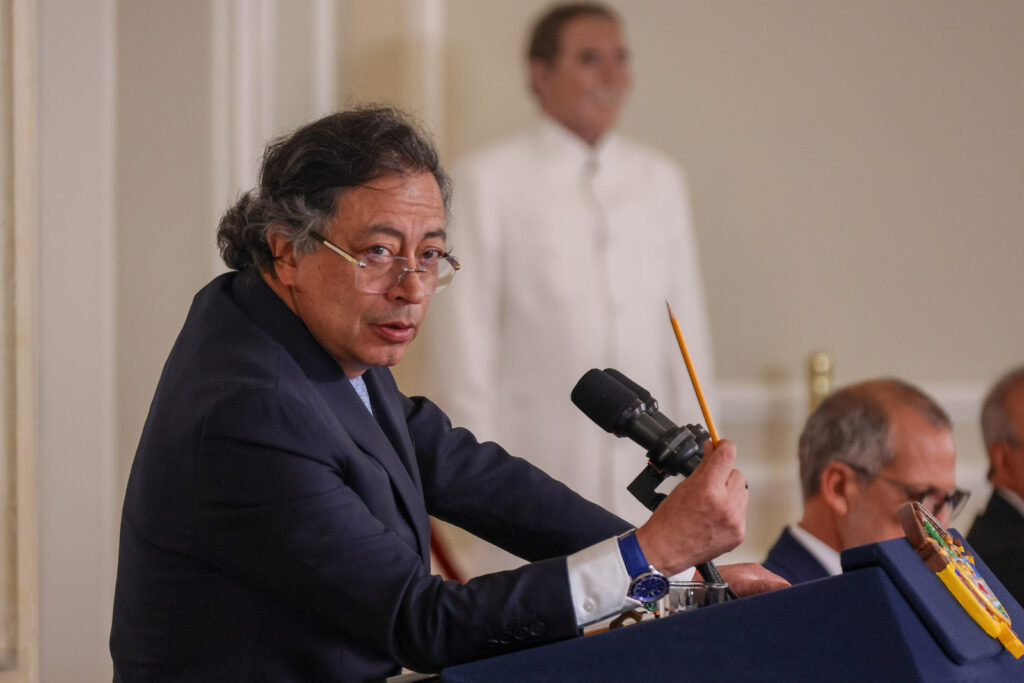 Gustavo Petro defiende la relación entre Colombia y Estados Unidos