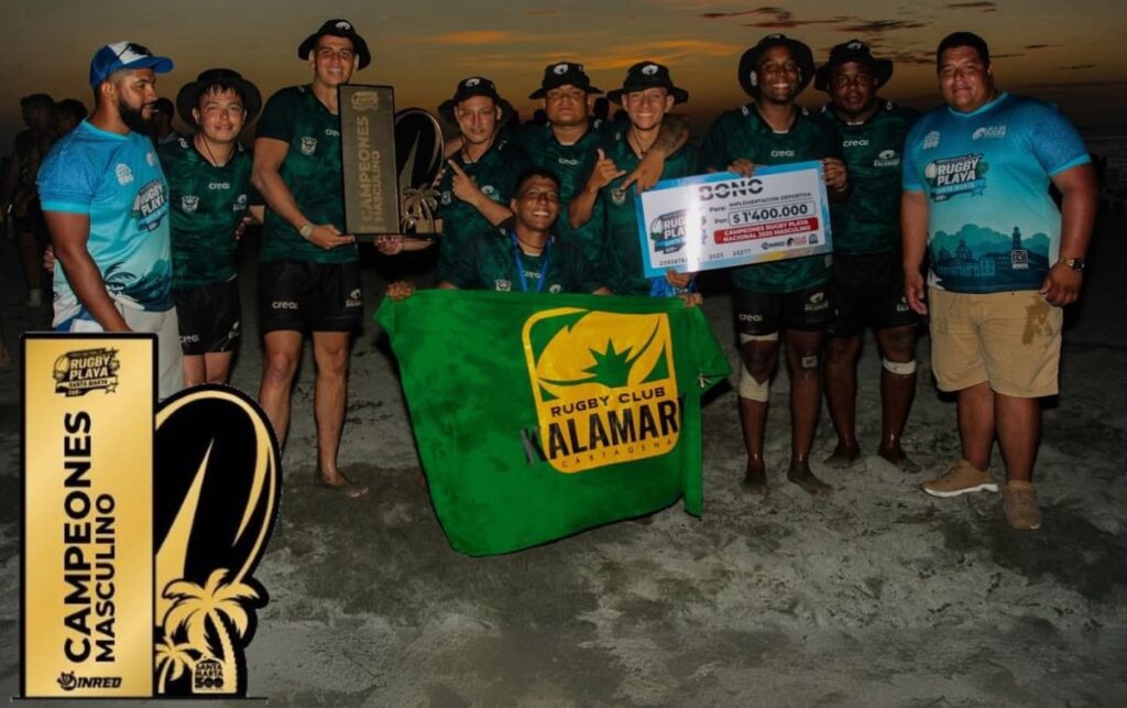 Jóvenes del Kalamary Rugby Club logran el oro para Cartagena.