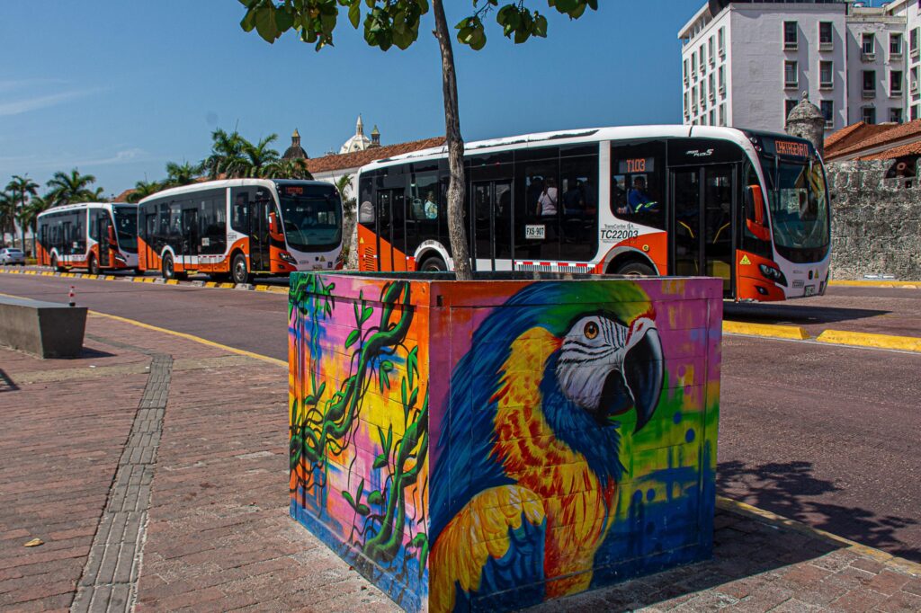 Nuevos paraderos con cobertizo para el sistema Transcaribe