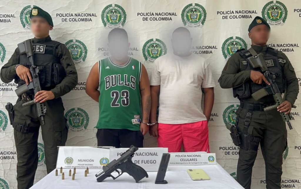 Policía impacta estructura criminal en barrios de Cartagena.