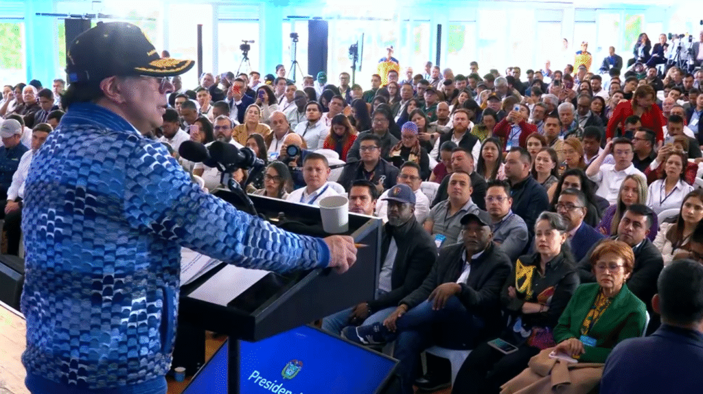 Presidente Gustavo Petro impulsa la energía limpia en Colombia desde Nariño.// Foto: captura de video- Presidencia de la república.
