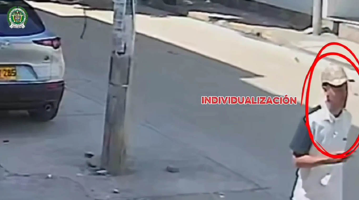 policía presenta a implicado en homicidio en Cartagena.