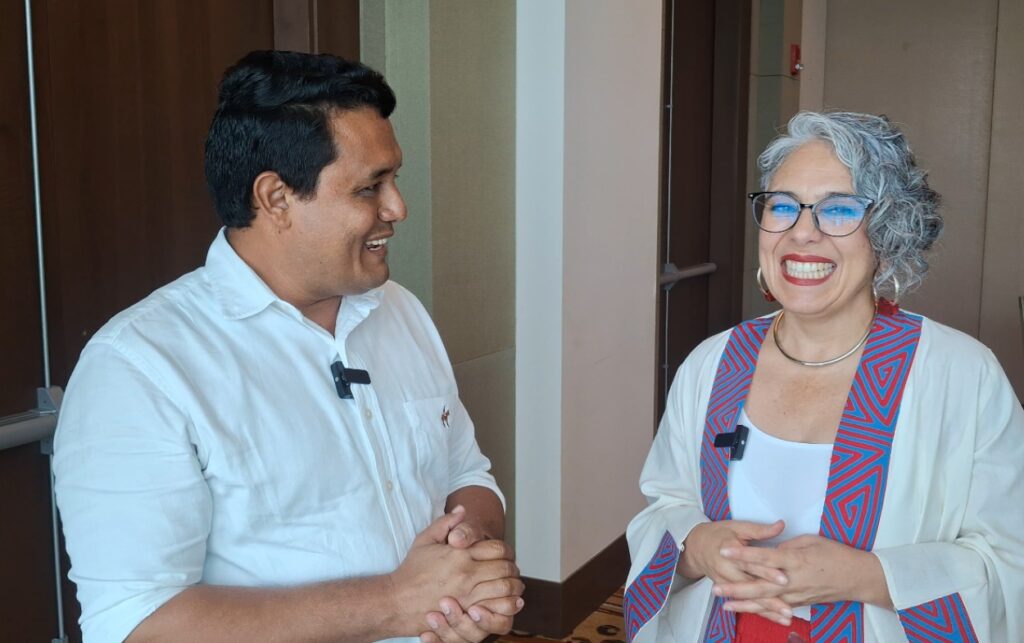 El director de Infomilenials Sander Arteaga entrevista a la senadora y precandidata presidencial María José Pizarro.