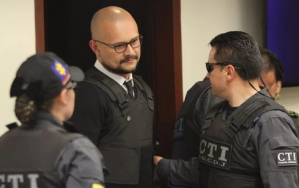 El hacker Andrés Sepúlveda vinculado a la campaña presidencial de Óscar Iván Zuluaga en 2014.