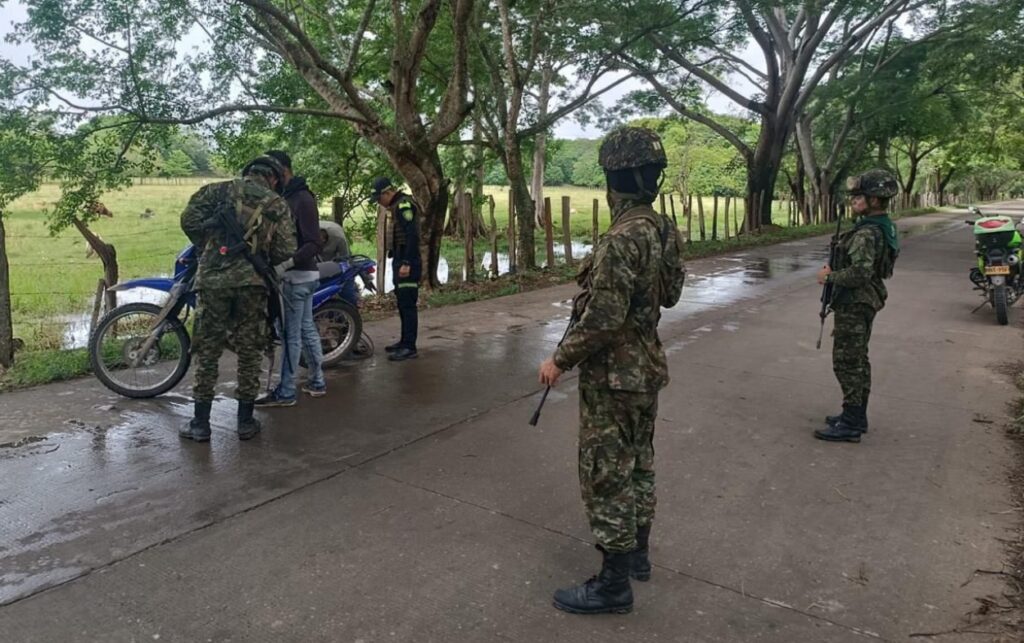 Fuerza Pública avanza en operativos para recuperar el orden público en el sur de Bolívar.