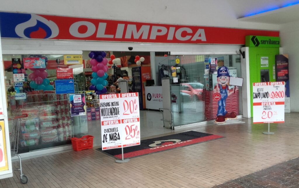 Tercerización del 90% del personal en Super tiendas Olímpica.