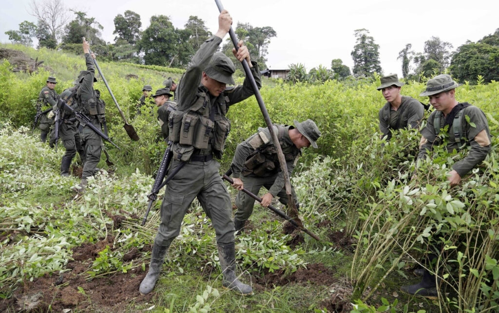 Colombia y su intensa lucha contra el narcotráfico en 2025.
