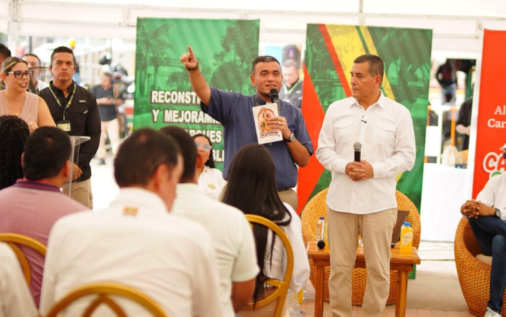 Comunidad de Blas de Lezo participa en obras del Parque de La Virgencita.