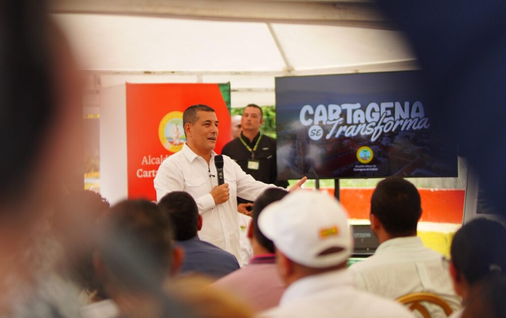 El alcalde Dumek Turbay lidera con una inversión millonaria la recuperación del Parque de La Virgencita en Cartagena.