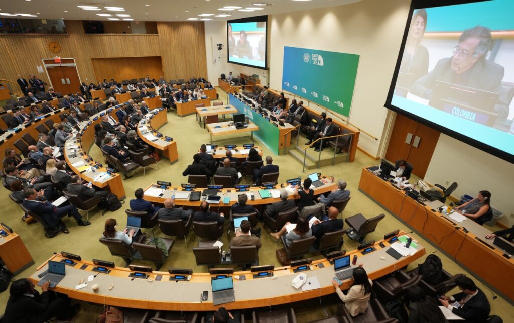 El presidente Gustavo Petro en Naciones Unidas condena el genocidio en Gaza.