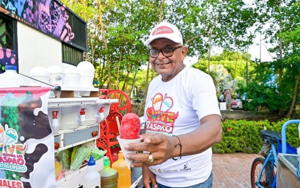 El raspao es parte del paisaje urbano de Cartagena y una tradición transmitida de generación en generación. 