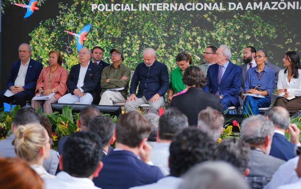 Inauguración del Centro de Cooperación Policial Internacional en Manaos.