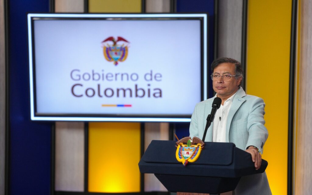 Presidente Gustavo Petro explica en alocución la reforma tributaria del cambio.