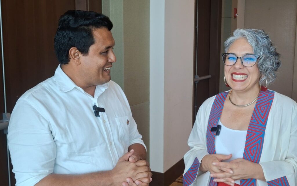 Senadora María José Pizarro anuncia respaldo político a Iván Cepeda. 