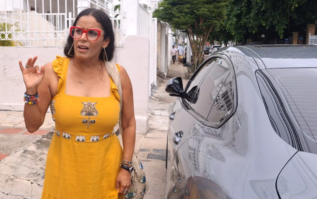 La lucha de Mónica Rolong por una Cartagena con cultura vial y respeto al espacio público..