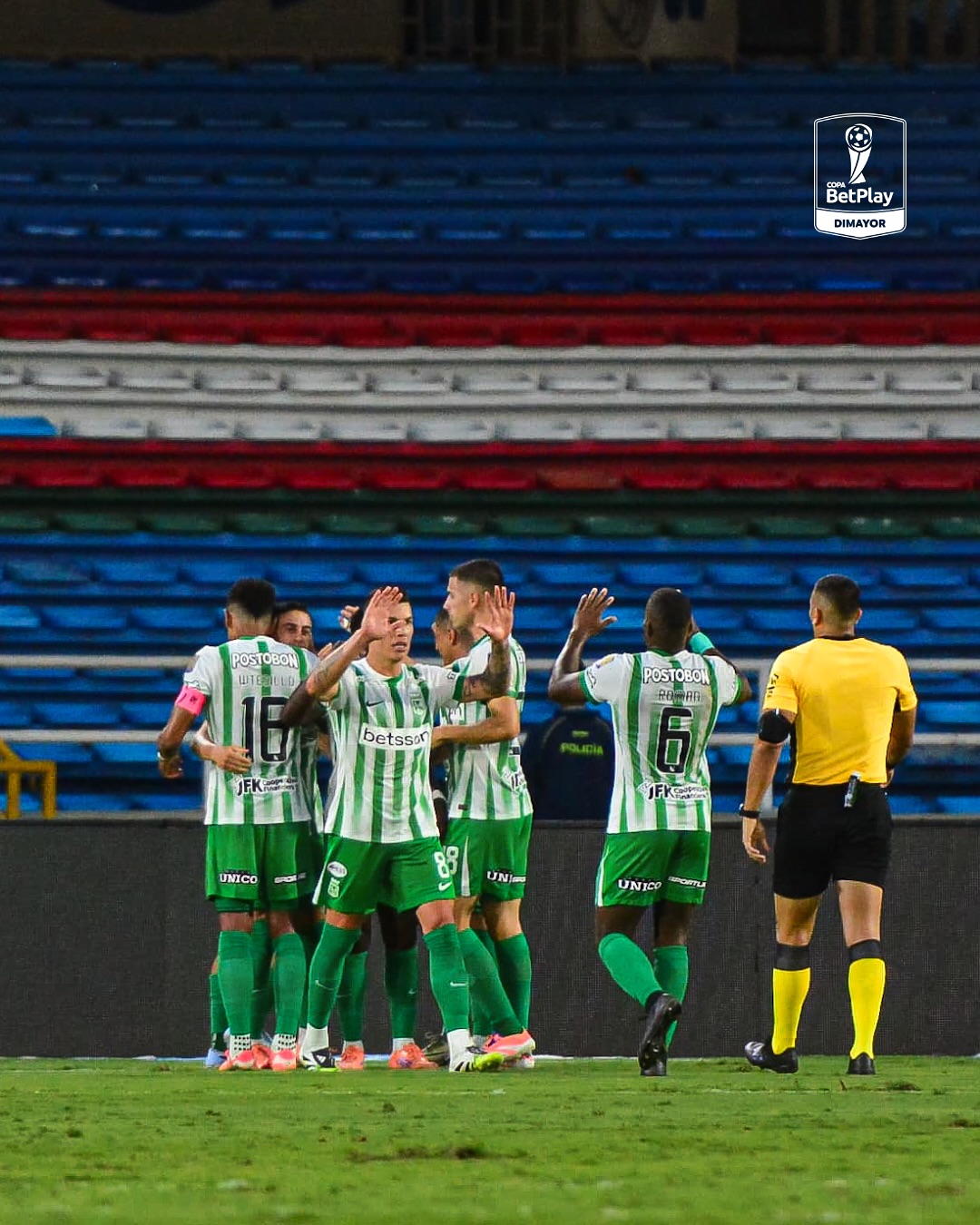Atlético Nacional es el más ganador de la Copa Colombia con 7 títulos. Foto: Cortesía-Atlético Nacional.