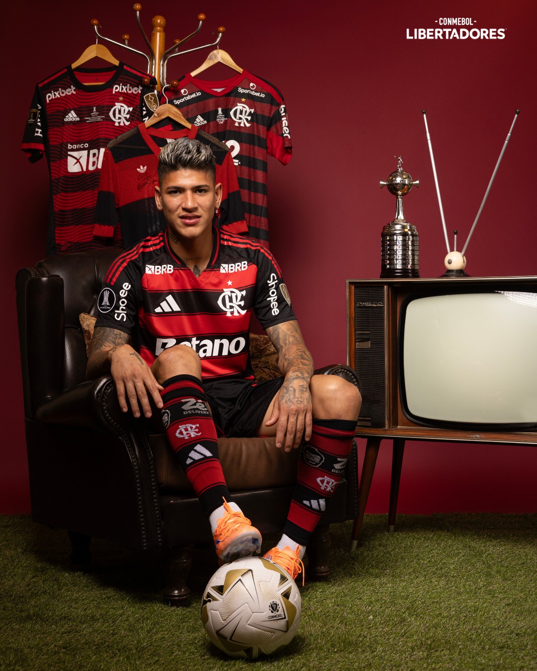 El cartagenero Jorge Carrascal Campeón de la Copa Libertadores 2025 con Flamengo. 