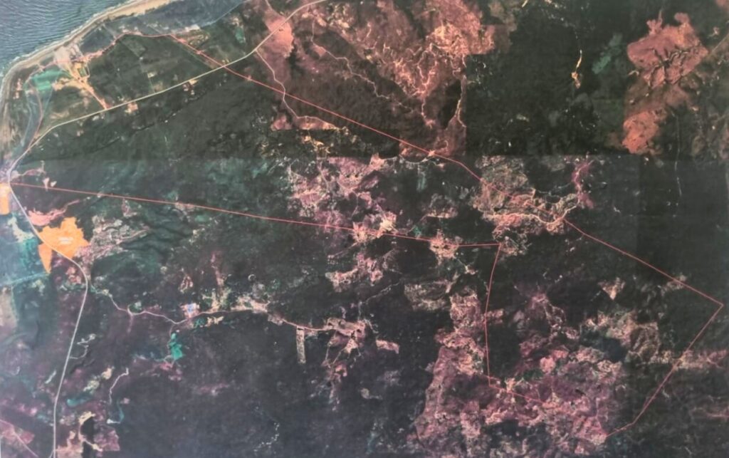 Denuncian presuntas irregularidades en el procedimiento de deslinde de tierras de la Nación en Bolívar, según mapas usados por la Agencia Nacional de Tierras. 