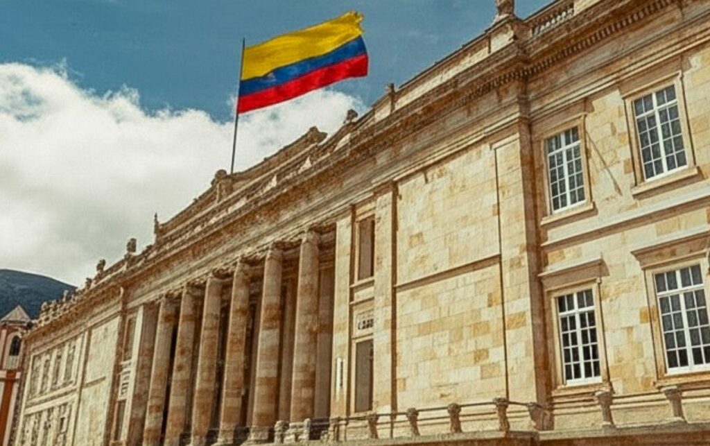 Fachada del Congreso de la República de Colombia, imagen de archivo que acompaña la noticia sobre la prima especial.