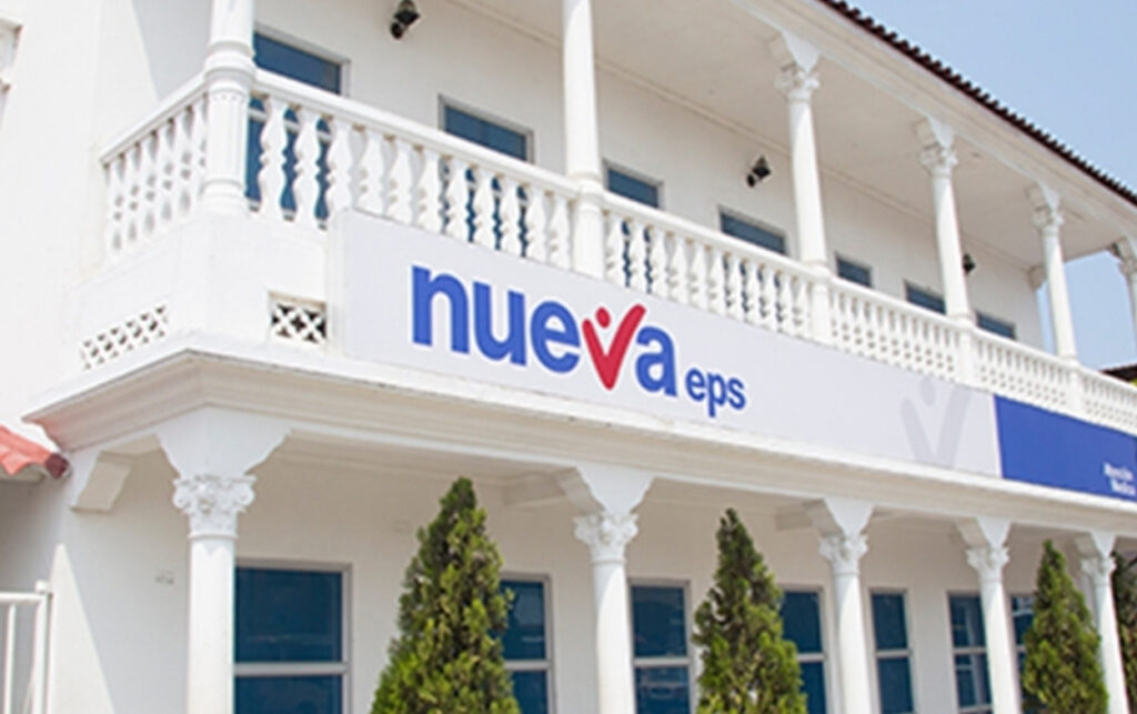 Presunta negligencia médica_ sede de la Nueva EPS señalada por la familia por presuntas fallas en la gestión del traslado del paciente. 