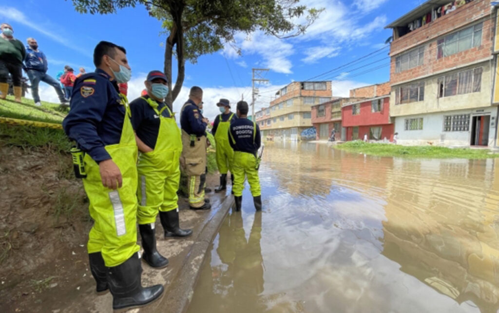 Emergencia por lluvias en región Caribe colombiana.