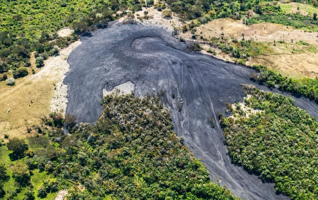 Monitoreo ambiental cerca de planta de agua