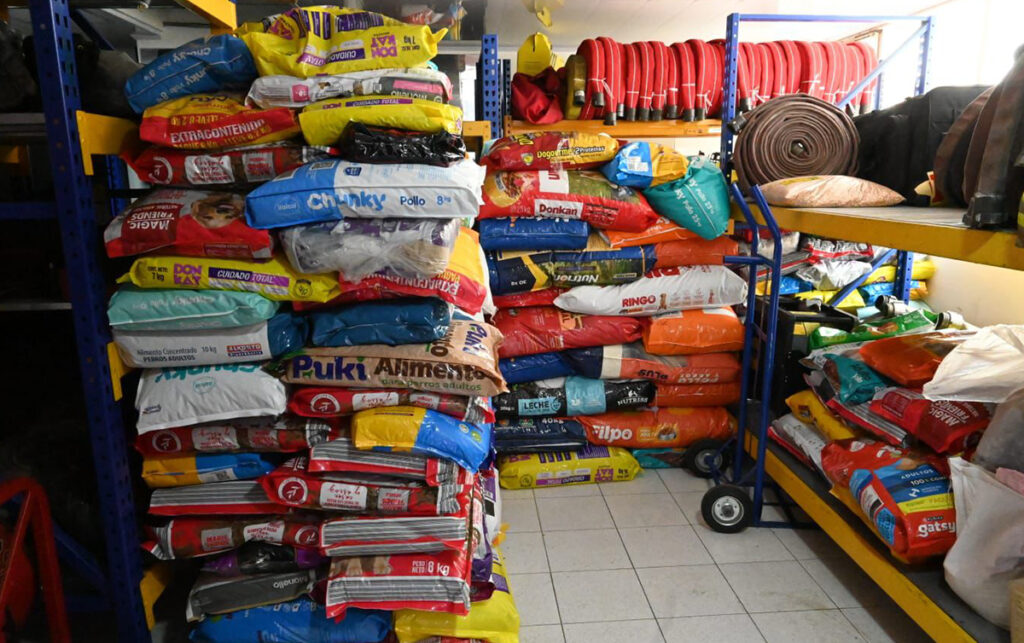 Alimentos y medicamentos veterinarios enviados a Córdoba por la UNGRD.