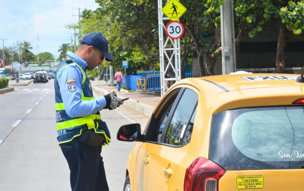 $12.250 costo mínimo de taxi en Cartagena con controles del DATT. 