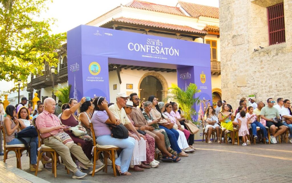 Más de 800 personas participaron en la Confesatón 2026, en una jornada que reunió a familias y turistas en torno a la fe en Cartagena. 