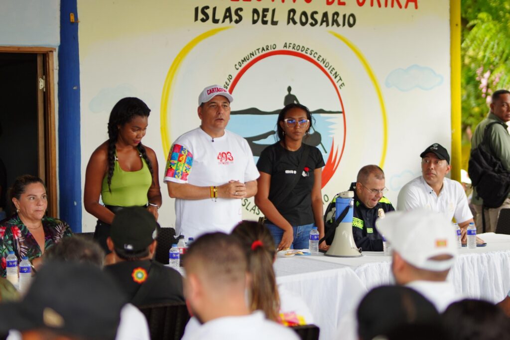 Islas del Rosario reciben anuncio de nueva planta eléctrica.
