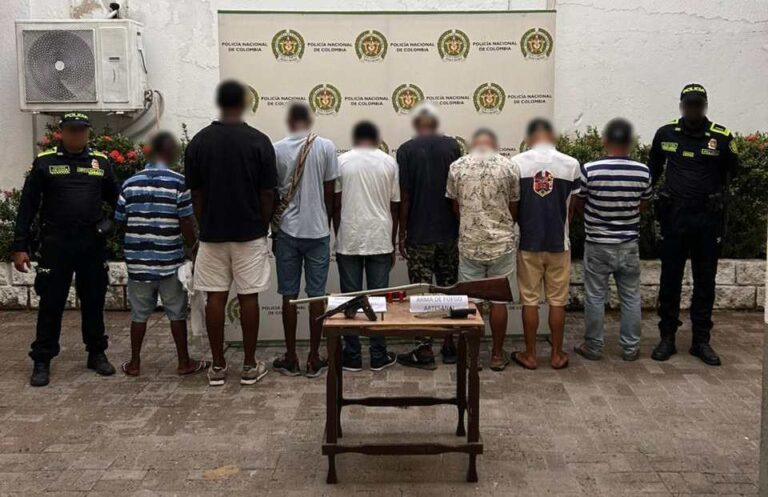 Policía Metropolitana captura a presuntos asaltantes en Cartagena