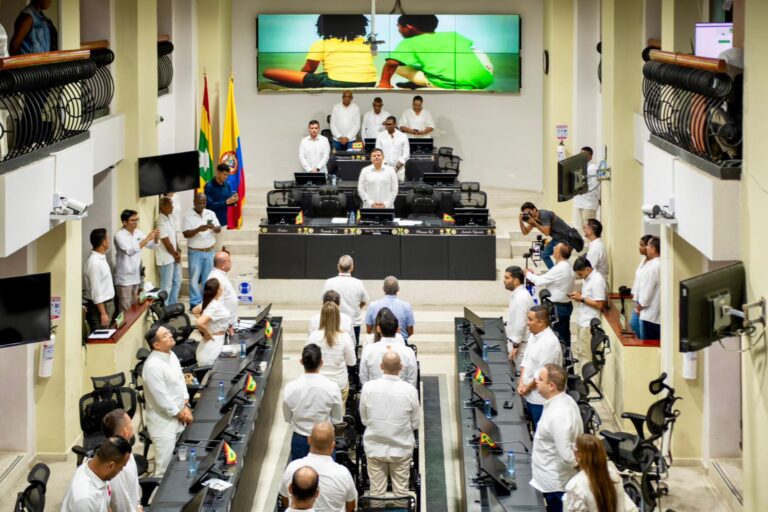 Sesión del Concejo de Cartagena donde se aprobó el traslado presupuestal 2025