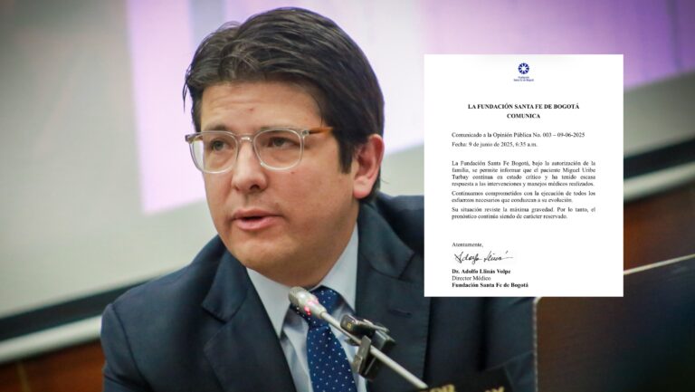 Condición crítica del senador Miguel Uribe Turbay tras ser intervenido quirúrgicamente