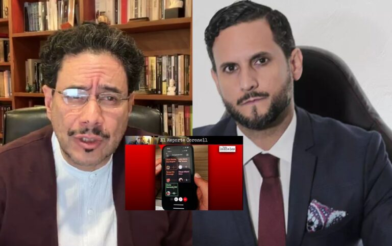 Iván Cepeda expone plan criminal denunciado junto a Del Río