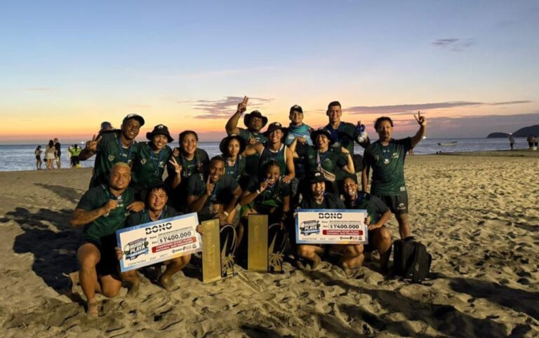 Oro para Cartagena tras victoria de Kalamary Rugby en Santa Marta.