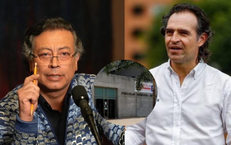Petro critica a Gutiérrez por supuesta red en Fiscalía de Antioquia.