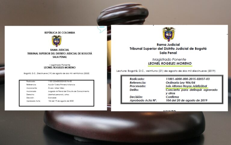 El magistrado Rogeles confirma absolución de Luis Alfonso Hoyos en 2019.